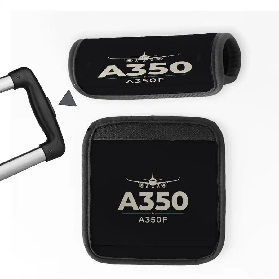Airbus A350F - Heritage - Luggage Handle Cover - Black