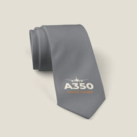 Thumbnail for Airbus A350F - Heritage + Name - Tie - Gray