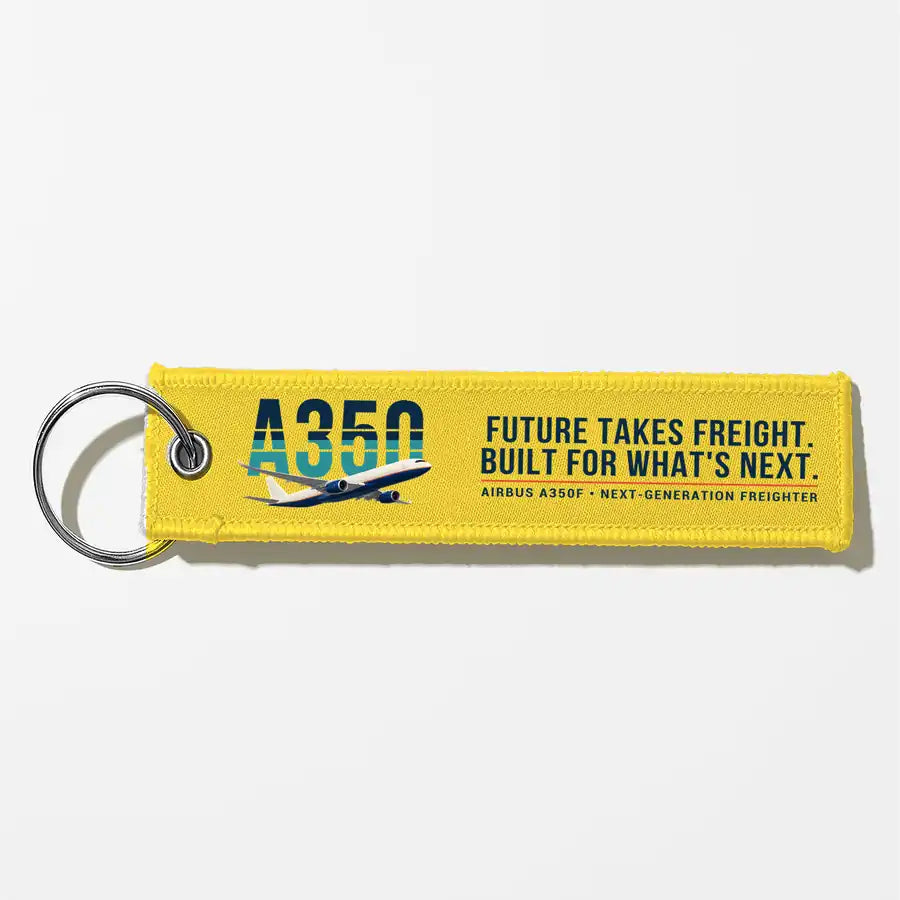 Airbus A350F Aviator Key Chains - Yellow - Original