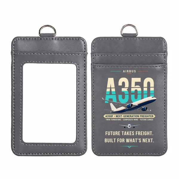 Airbus A350F - Original - ID Card Holder - Gray