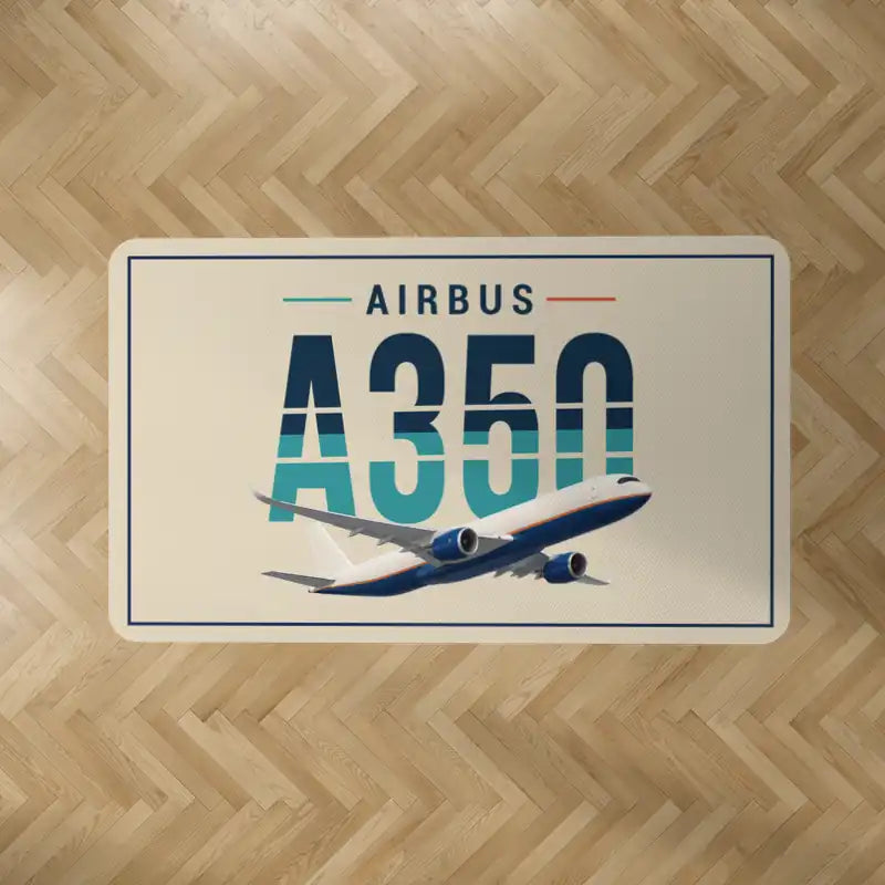 Airbus A350F - Original - Rectangle Carpet - Beige
