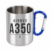 Thumbnail for Airbus A350F - Outdoors Mug - Tag - Blue