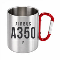 Thumbnail for Airbus A350F - Outdoors Mug - Tag - Red