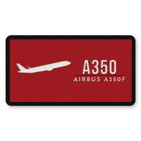 Thumbnail for Airbus A350F Patches - Rectangle - Red White