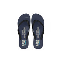 Thumbnail for Airbus A350F - Slippers - Flip Flops - Cartoon - Navy Blue