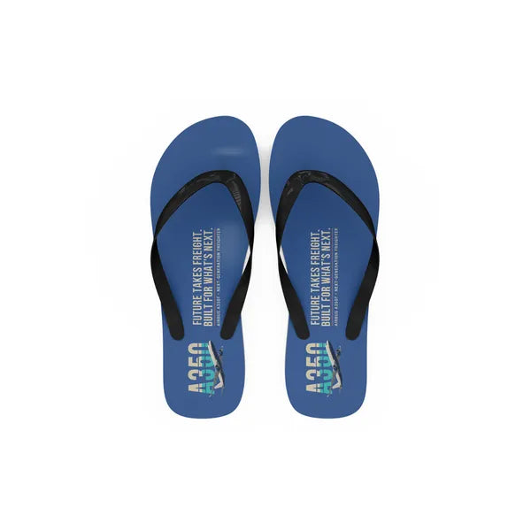 Airbus A350F - Slippers - Flip Flops - Original - Blue