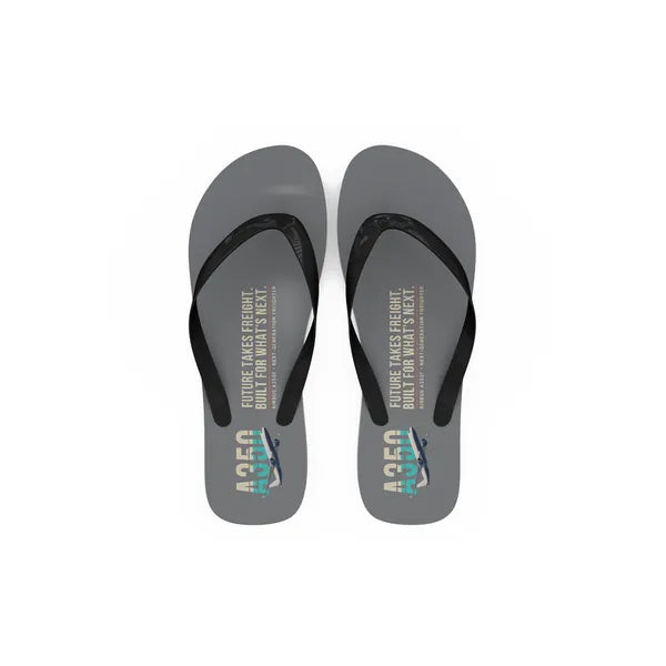 Airbus A350F - Slippers - Flip Flops - Original - Gray