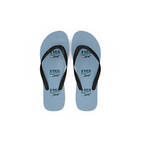 Thumbnail for Airbus A350F - Slippers - Flip Flops - Original Pattern - Light Blue