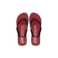 Thumbnail for Airbus A350F - Slippers - Flip Flops - Original - Red