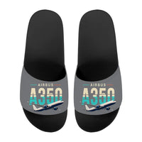 Thumbnail for Airbus A350F - Slippers - Sport - Original - Gray