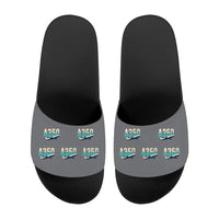 Thumbnail for Airbus A350F - Slippers - Sport - Original Pattern - Gray