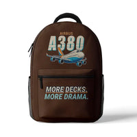 Thumbnail for Airbus A380-800 - 3D Backpack - Cartoon - Brown