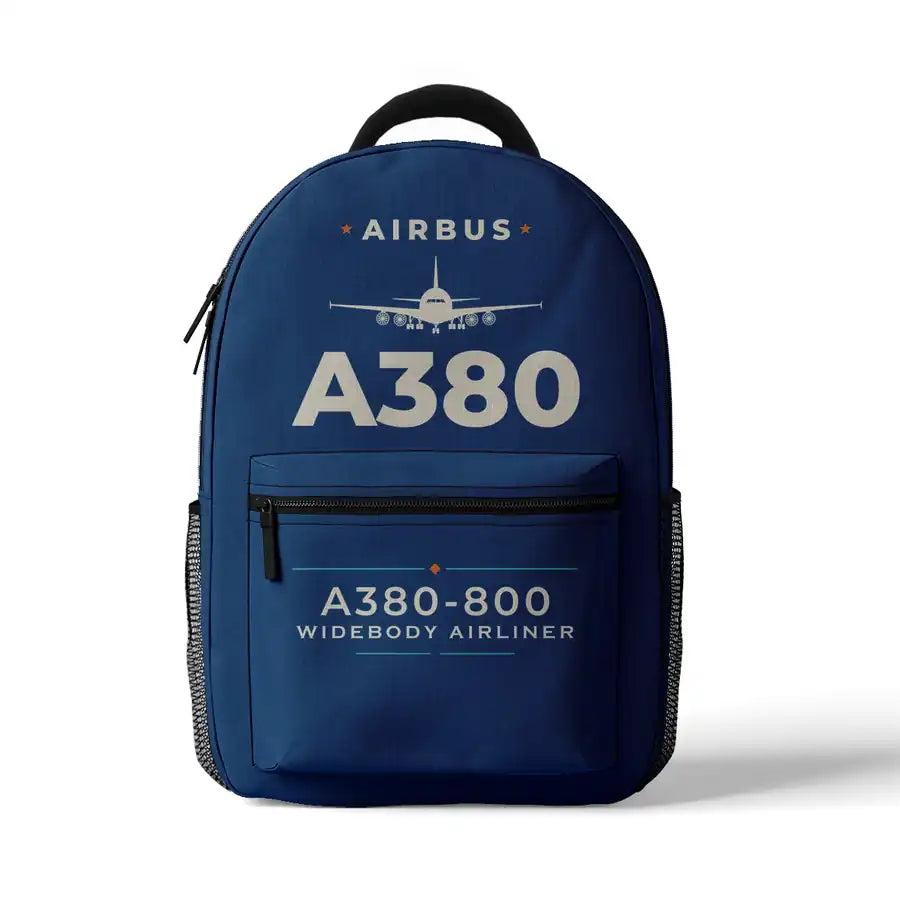 Airbus A380-800 - 3D Backpack - Heritage - Blue