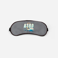 Thumbnail for Airbus A380-800 - Cartoon - Sleep Mask - Gray