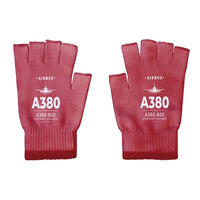 Thumbnail for Airbus A380-800 - Gloves - Cut - Heritage - Red