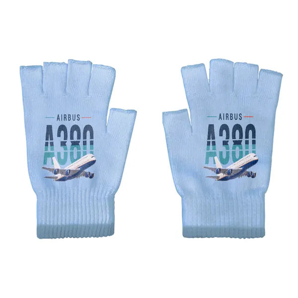 Airbus A380-800 - Gloves - Cut - Original - Light Blue