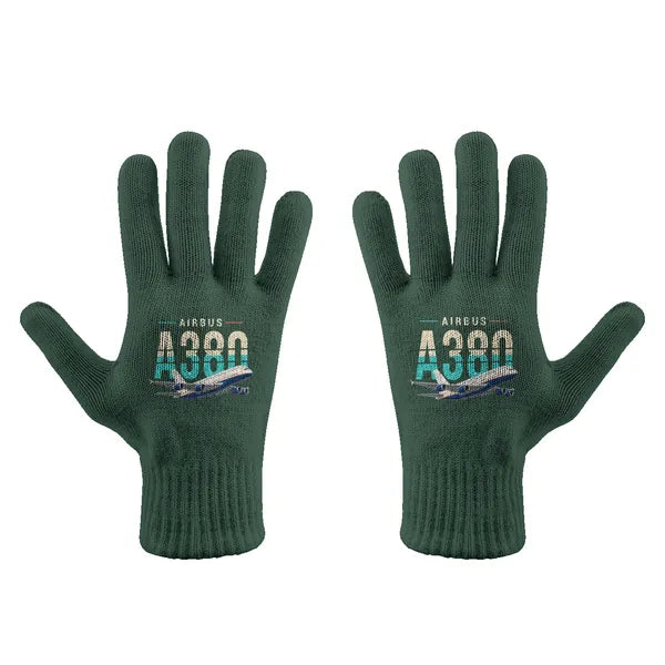 Airbus A380-800 - Gloves - Full - Original - Dark Green