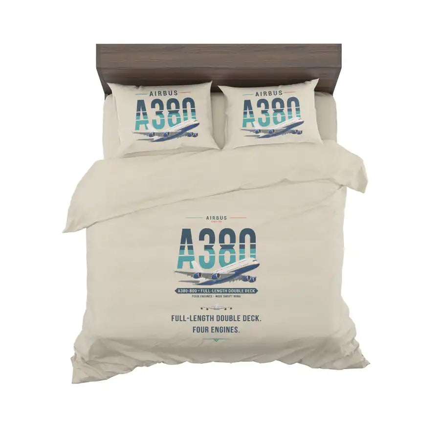 Airbus A380-800 - Original - Bedding Set - Beige