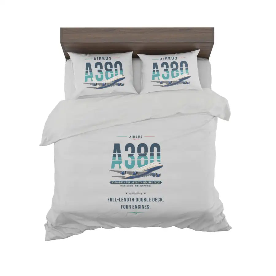 Airbus A380-800 - Original - Bedding Set - Light Gray