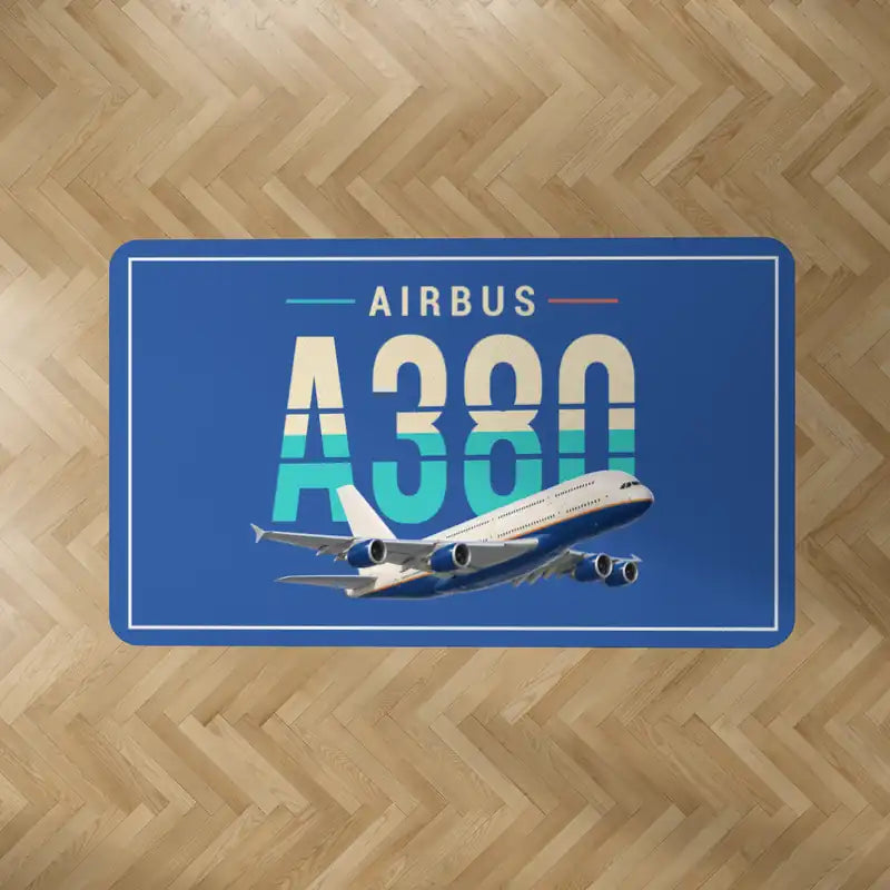Airbus A380-800 - Original - Rectangle Carpet - Blue