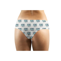 Thumbnail for Airbus A380-800 - Women Panties - Original Pattern - White - Back