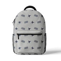 Thumbnail for Airbus ACJ TwoTwenty - 3D Backpack - 3D Pattern - White