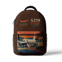 Thumbnail for Airbus ACJ TwoTwenty - 3D Backpack - Brown