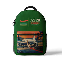 Thumbnail for Airbus ACJ TwoTwenty - 3D Backpack - Green