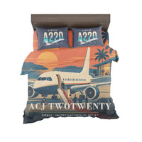 Thumbnail for Airbus ACJ TwoTwenty - 3D - Bedding Set - Full Print
