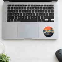 Thumbnail for Airbus ACJ TwoTwenty - 3D - Circle Sticker - Laptop