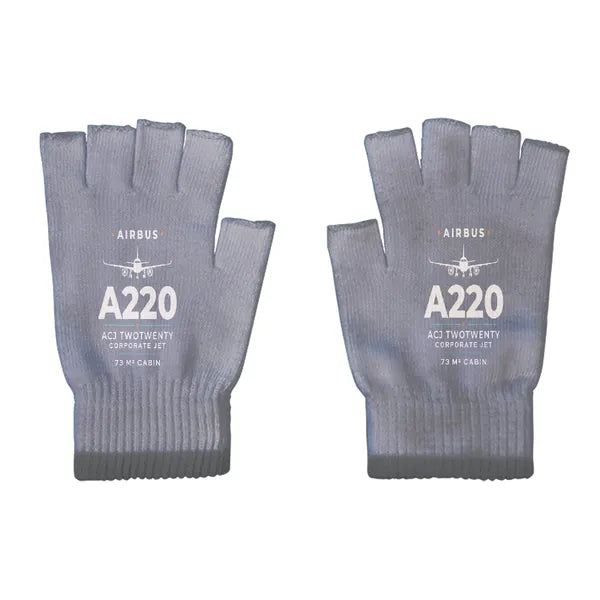 Airbus ACJ TwoTwenty - Gloves - Cut - Heritage - Gray