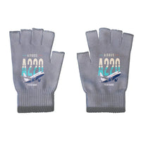 Thumbnail for Airbus ACJ TwoTwenty - Gloves - Cut - Original + Name - Gray