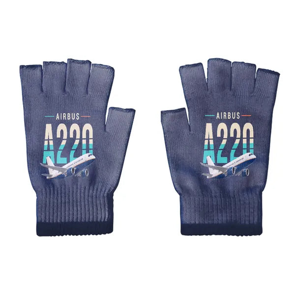 Airbus ACJ TwoTwenty - Gloves - Cut - Original - Navy Blue
