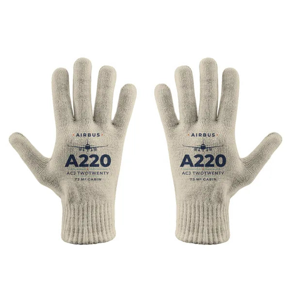 Airbus ACJ TwoTwenty - Gloves - Full - Heritage - Beige