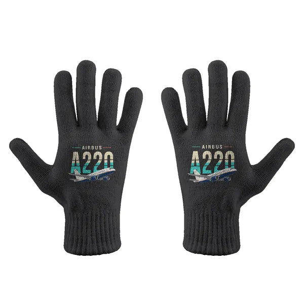 Airbus ACJ TwoTwenty - Gloves - Full - Original - Black