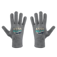 Thumbnail for Airbus ACJ TwoTwenty - Gloves - Full - Original + Name - Gray