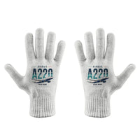 Thumbnail for Airbus ACJ TwoTwenty - Gloves - Full - Original + Name - White