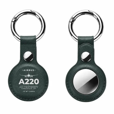 Airbus ACJ TwoTwenty - Heritage - AirTag Case - Army Green