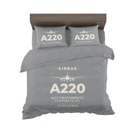 Thumbnail for Airbus ACJ TwoTwenty - Heritage - Bedding Set - Gray