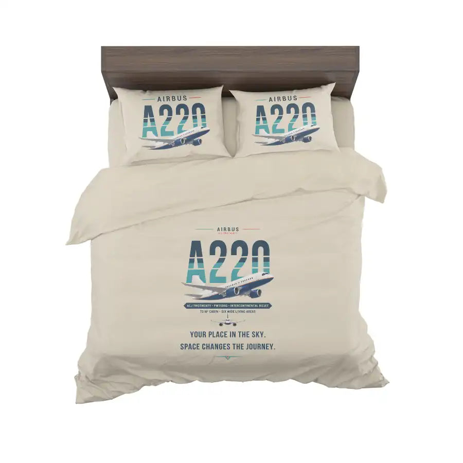 Airbus ACJ TwoTwenty - Original - Bedding Set - Beige