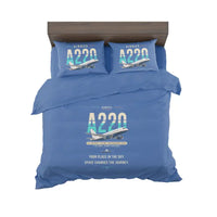 Thumbnail for Airbus ACJ TwoTwenty - Original - Bedding Set - Blue