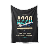 Thumbnail for Airbus ACJ TwoTwenty - Original - Blanket - Black