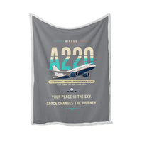 Thumbnail for Airbus ACJ TwoTwenty - Original - Blanket - Gray