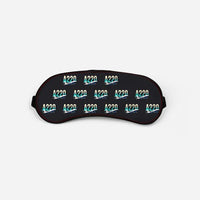Thumbnail for Airbus ACJ TwoTwenty - Original Pattern - Sleep Mask - Black