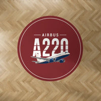 Thumbnail for Airbus ACJ TwoTwenty - Original - Round Carpet - Dark Red