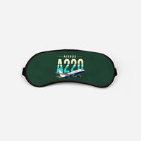 Thumbnail for Airbus ACJ TwoTwenty - Original - Sleep Mask - Dark Green