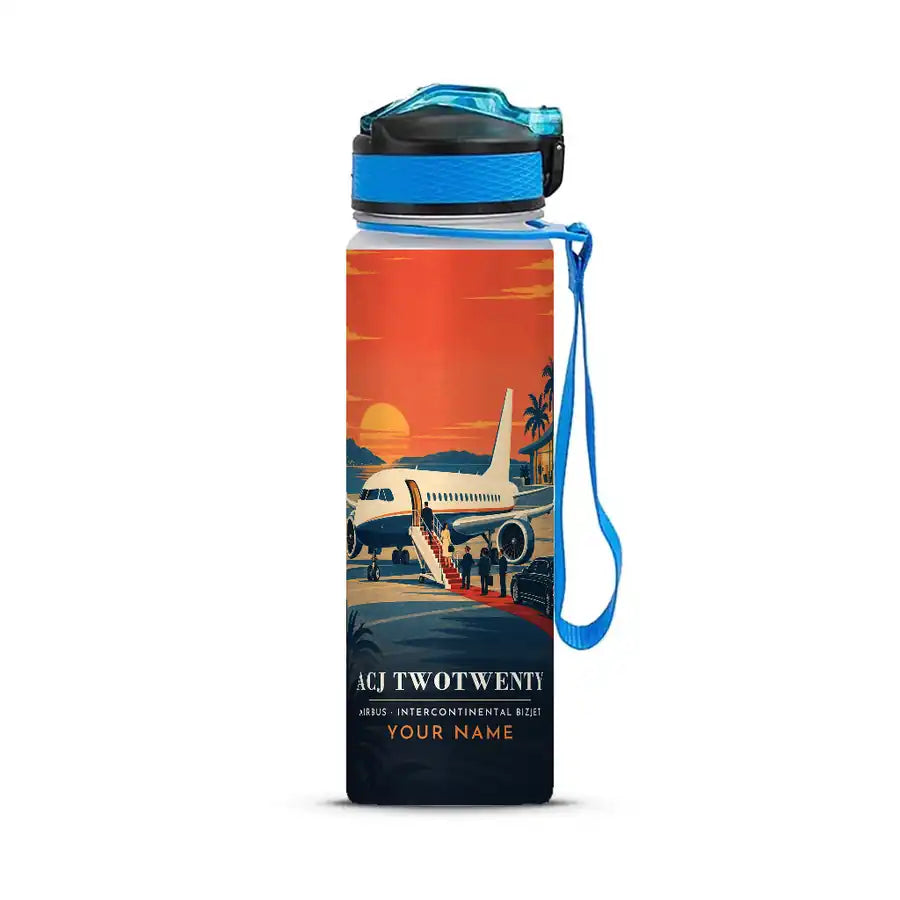 Airbus ACJ TwoTwenty - Sports Kettle - 3D + Name