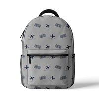 Thumbnail for Airbus ACJ319neo - 3D Backpack - 3D Pattern - Light Gray