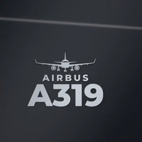 Thumbnail for Airbus ACJ319neo - Heritage Die-Cut - Silver - Die-Cut - Close-up