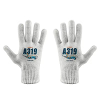 Thumbnail for Airbus ACJ319neo - Gloves - Full - Cartoon + Name - White